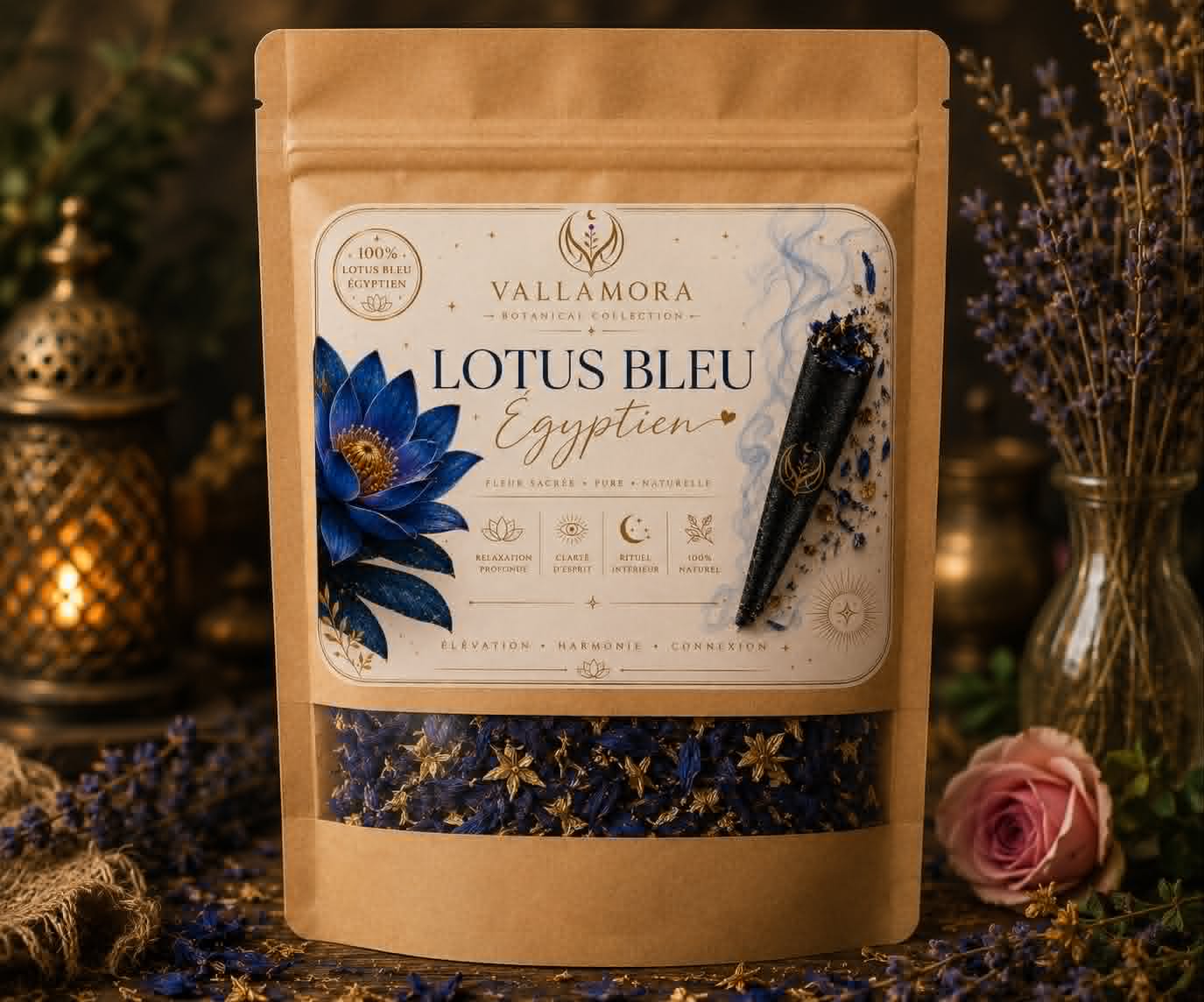 Lotus Bleu Égyptien