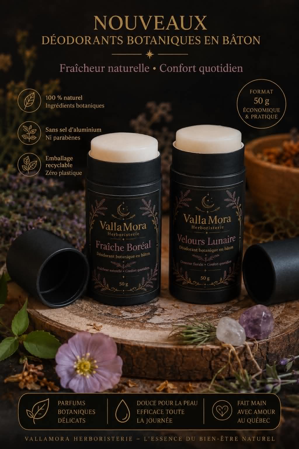 Natural Deodorant 50g