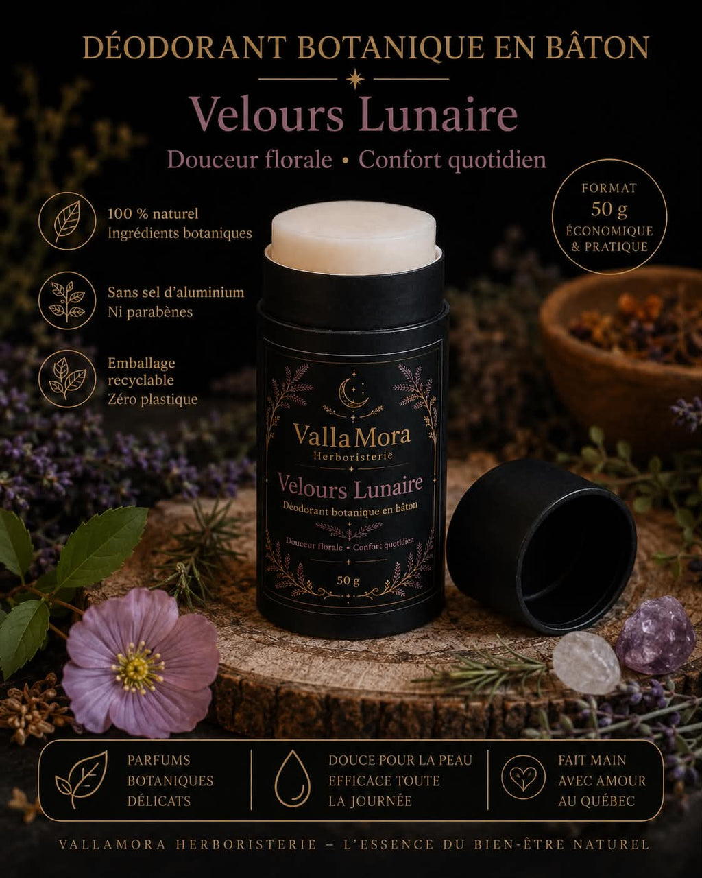 Natural Deodorant 50g
