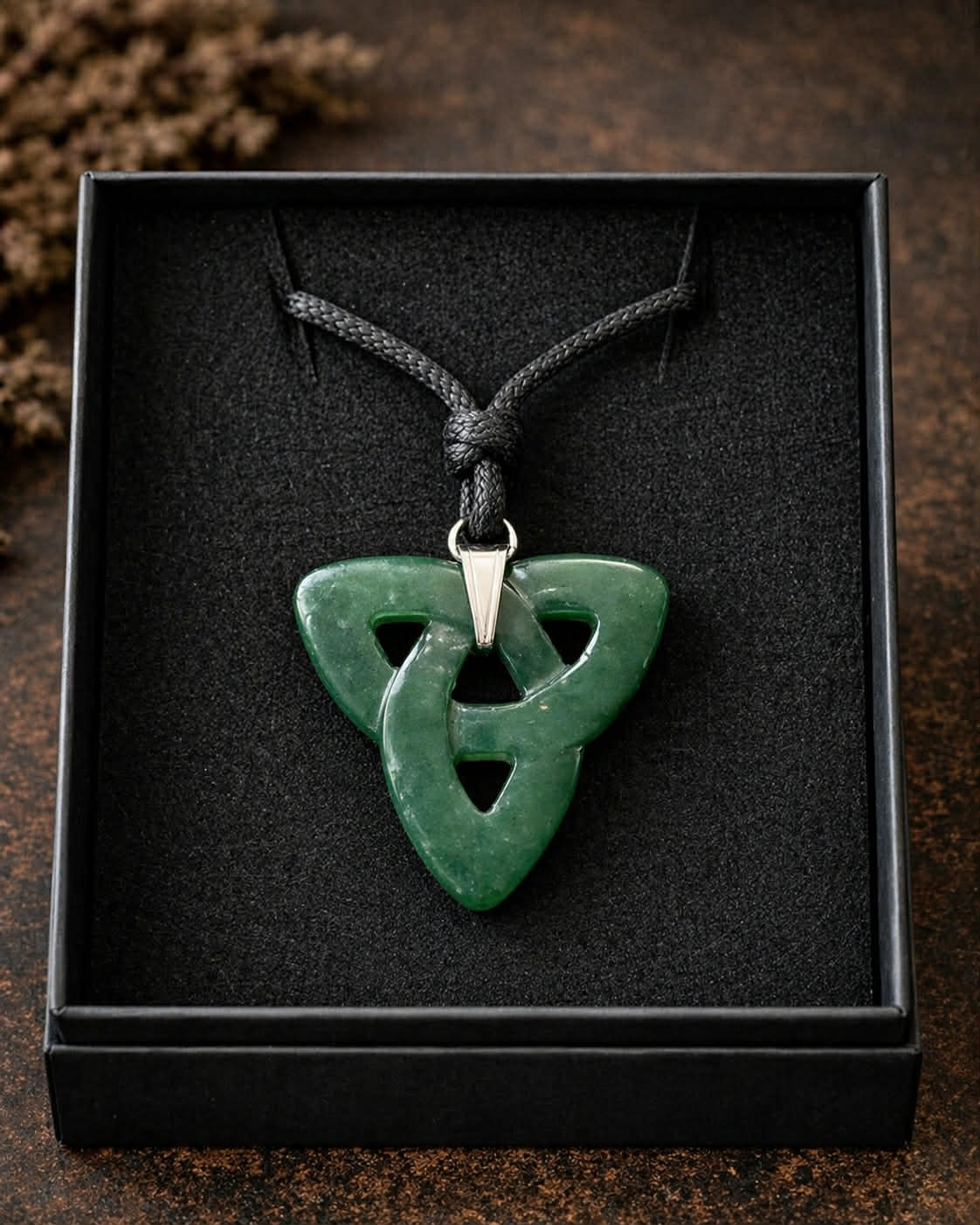 Green Aventurine Knot