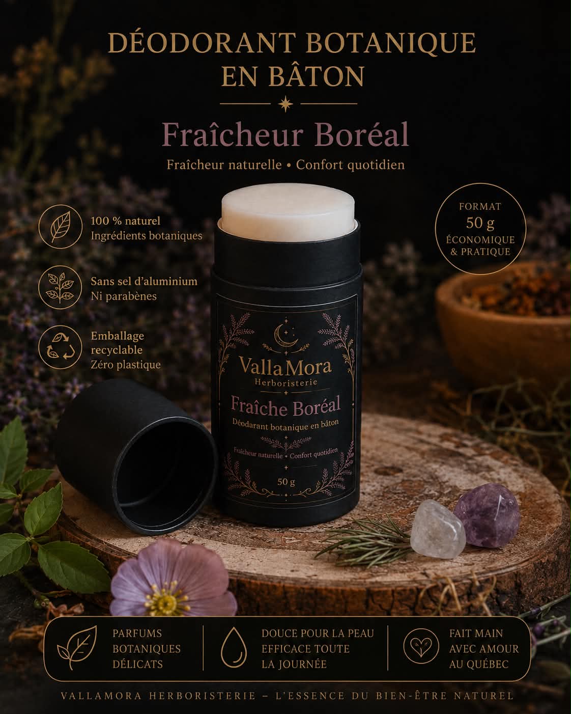 Déodorant naturel 50g